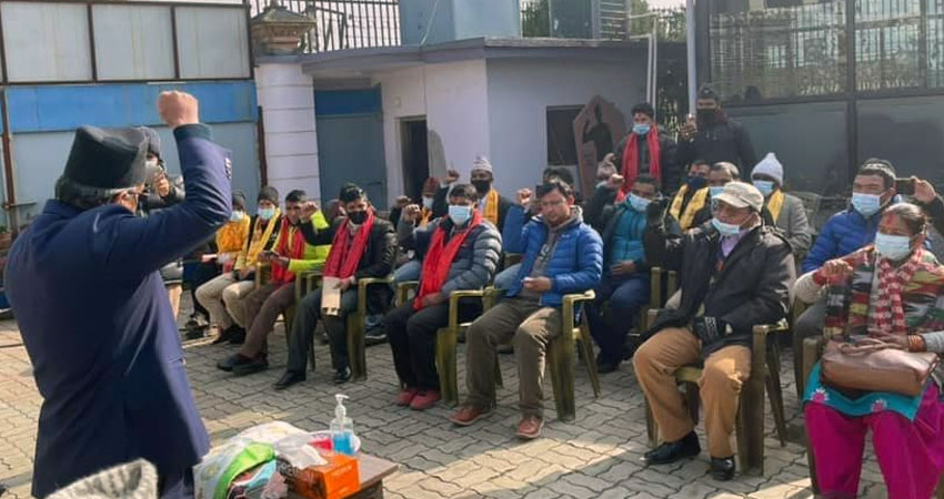 विप्लव समूहको सिंगो जिल्ला समिति नै माओवादी केन्द्रमा समाहित