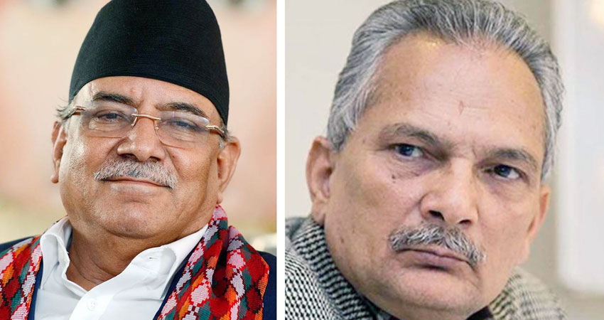 प्रचण्डको विरुद्वमा किन खनिइरहेका छन् बाबुराम ?