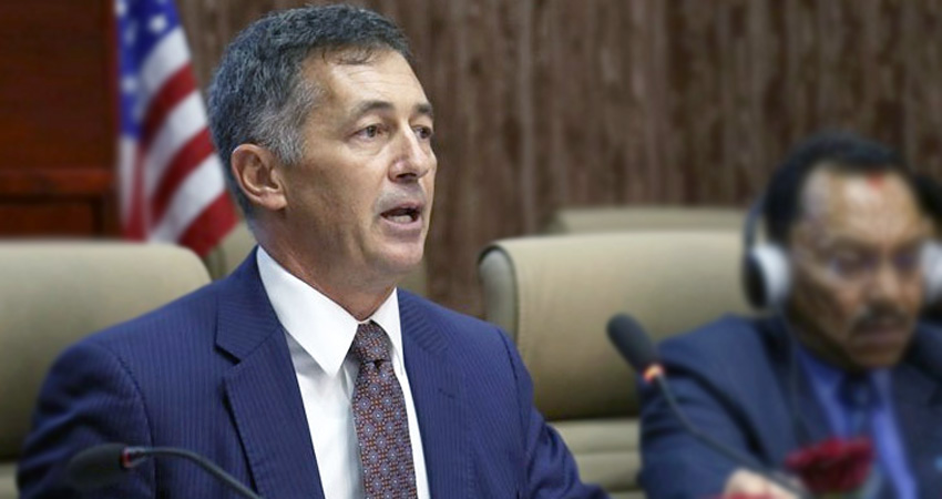 एमसीसीको विरुद्वमा भइरहेको प्रदर्शनप्रति अमेरिकाको विरोध, भन्यो– हिंसा भड्काउने कुरा स्वीकार्य छैन