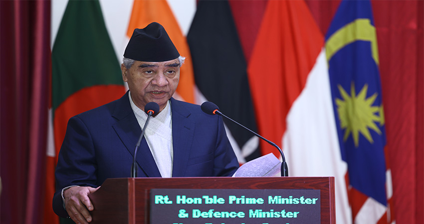 PM Deuba stresses on concerted efforts for consolidated national security   