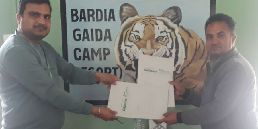 सिटिजन्सका ग्राहकले बर्दिया गैँडा क्याम्प होटलमा छुट पाउने