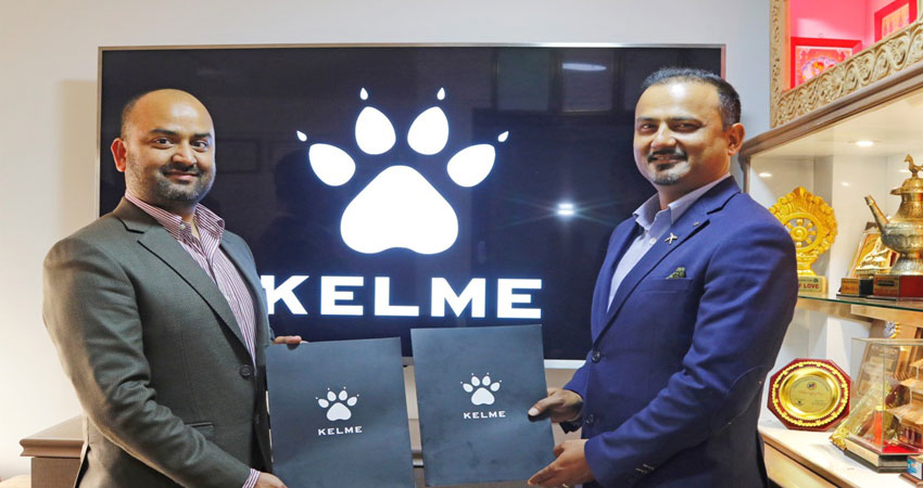 नेपाल खेलकुद पत्रकार मञ्च र केल्मी नेपालबीच पल्सर स्पोर्टस अवार्ड–२०७७ को सह–प्रायोजन सम्झौता