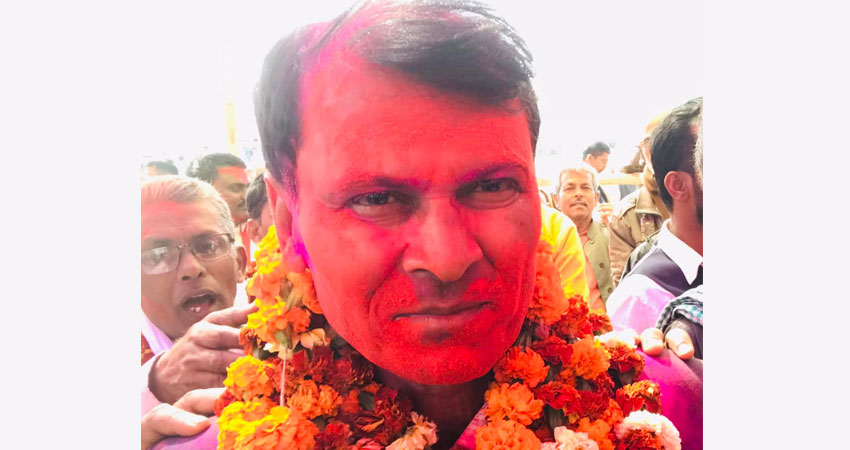 महोत्तरी कांग्रेस सभापतिमा नागेश्वर यादव विजयी