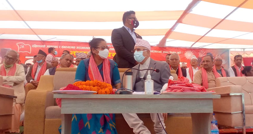 रंगेलीका मेयर र उपमेयर नै एमालेमा