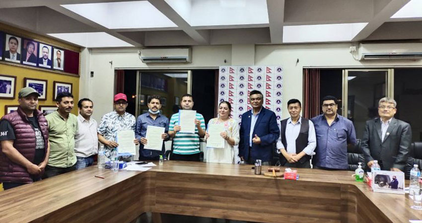 हान र ट्रेड युनियनबीच ५ बुँदे सम्झौता