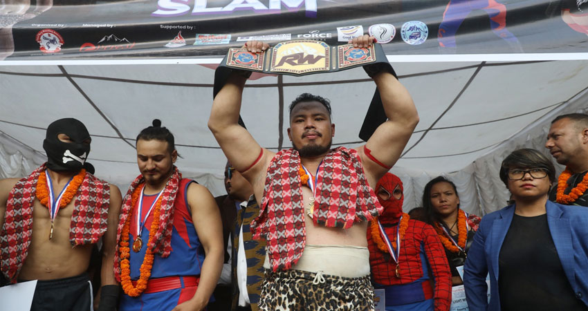 नुवाकोटे टाइगर बने हेविवेट च्याम्पियन