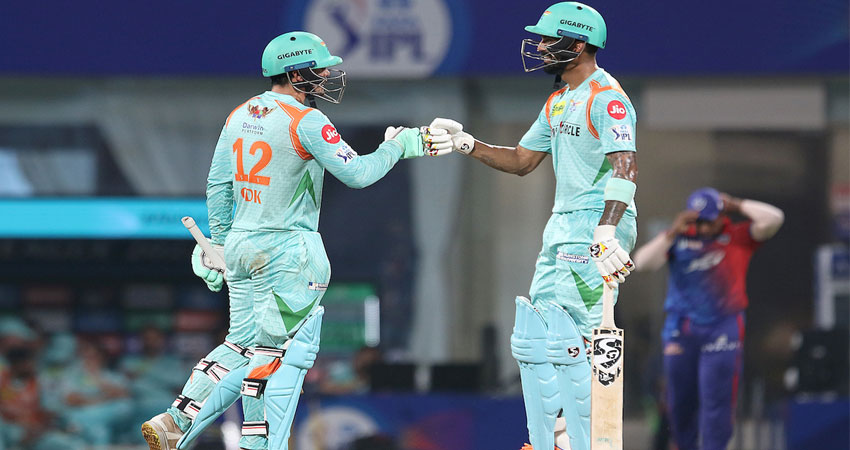 लखनऊ सुपर जायन्ट्सले निकाल्यो लगातार तेस्रो जित, क्विनटन डि ककको विस्फोटक ब्याटिङ्ग