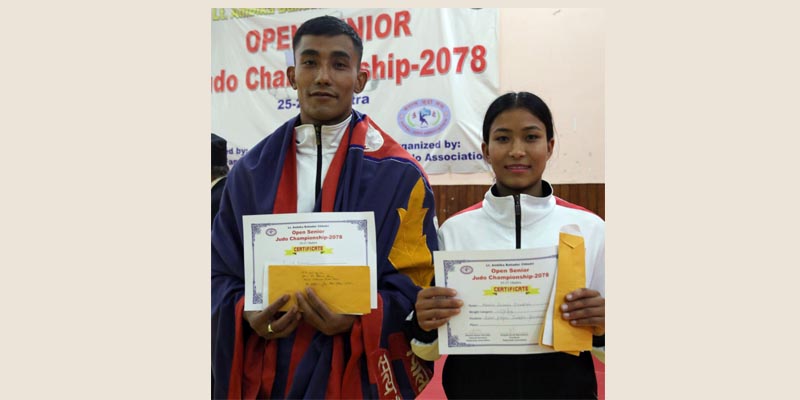 सन्जित र मनीता उत्कृष्ट खेलाडी घोषित