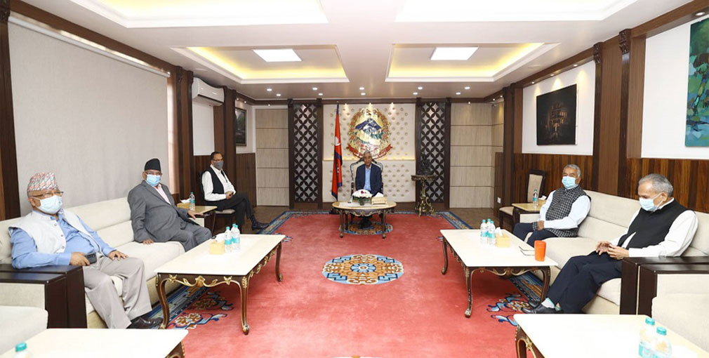 गठबन्धनको बैठक सम्पन्न, पौडेलको नेतृत्वमा निर्वाचन तयारी समिति गठन