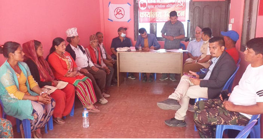 म्याग्दीको रघुगंगामा बुद्धिजीवीहरुको भेला सम्पन्न