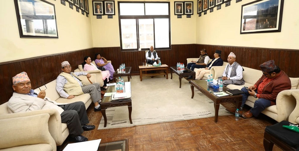 गठबन्धनको निर्वाचन तयारी तथा अनुगमन समितिको बैठक बस्दै