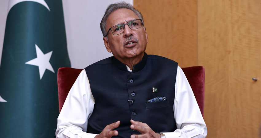 पाकिस्तानका राष्ट्रपतिद्धारा आम निर्वाचनको मिति प्रस्ताव गर्न निर्वाचन आयोगलाई आग्रह