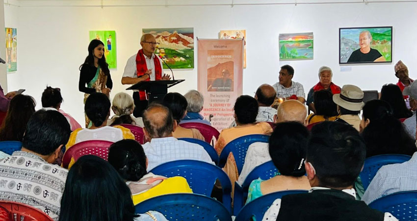 रोहित कुमारको ‘अ जोर्नी अफ इनोसेन्स’को बिमोचन