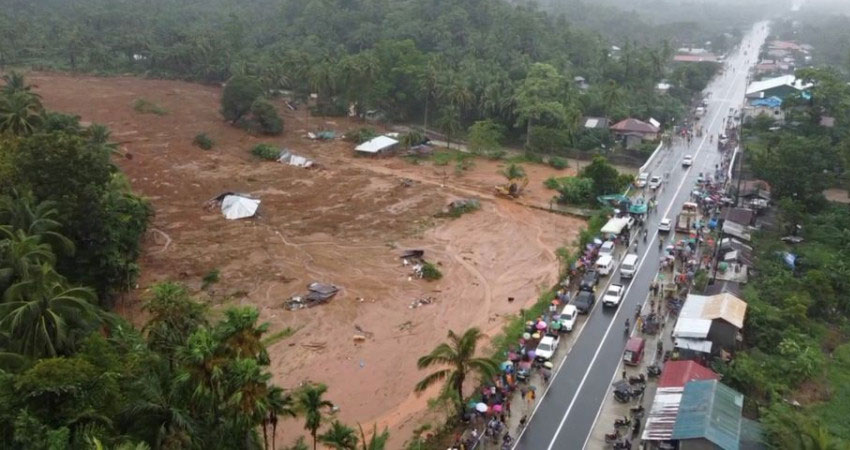 फिलिपिन्समा अगाटन आँधीका कारण मृत्यु हुनेको संख्या ७६ पुग्यो