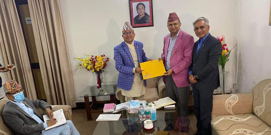 एमालेले बुझायो निर्वाचन आयोगलाई ६ बुँदे असहमति पत्र (पत्रसहित)