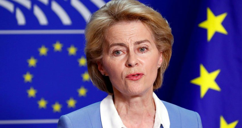 भारत भ्रमणमा आउँदै युरोपेली आयोगकी अध्यक्ष