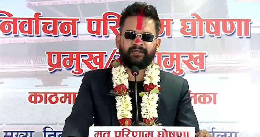 मेयरमा निर्वाचित बालेन साह भन्छन्–विजय भन्दा पनि कार्यको सुरुवात ठानेको छु