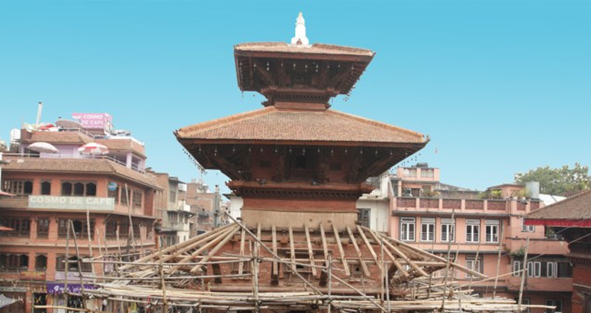 भूकम्पले भत्किएका सम्पदाको पुनःनिर्माण आगामी वर्ष पूरा गरिने