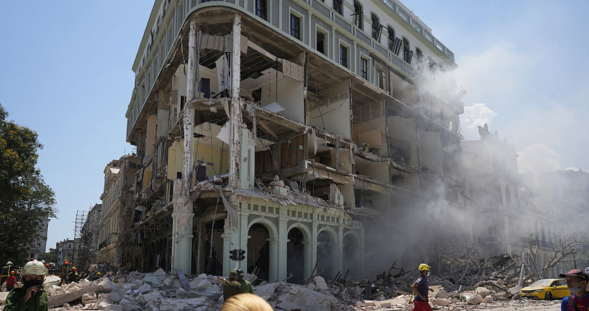 हवाना होटल विस्फोट परी मृत्यु हुनेको सङ्ख्या २५ पुग्यो