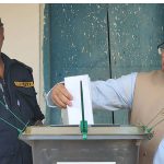 पूर्वप्रधानमन्त्री नेपालद्वारा मतदान