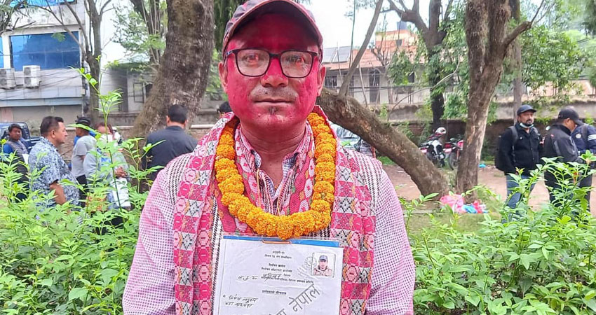 ललितपुर– १ मा स्वतन्त्र उम्मेदवारमा तण्डुकार विजयी