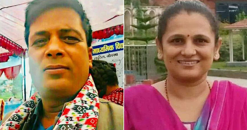 गोरखाको पालुङटारको मेयर–उपमेयरमा माओवादी केन्द्रका चिन्तन र पाण्डे विजयी
