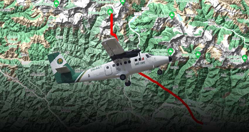 सम्पर्कबिहीन जहाजको खोजी कार्य आजलाई स्थगित