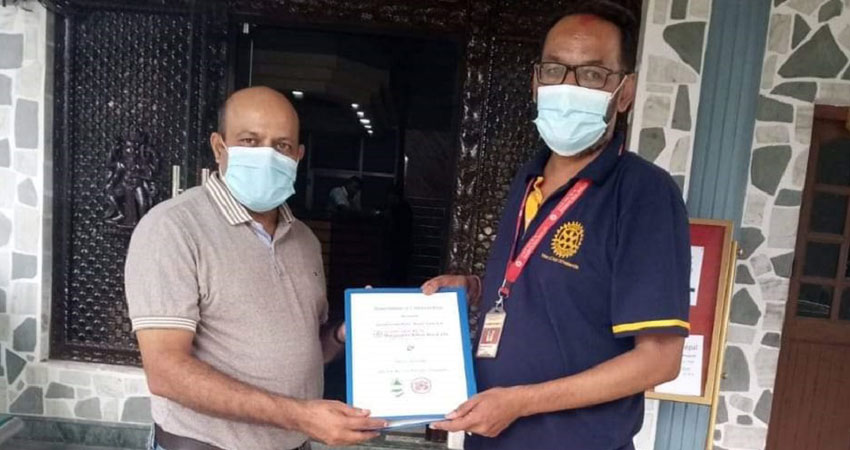 महालक्ष्मी र कालिज गार्डेन रिसोर्ट हेटौडाबीच छुट सम्बन्धी सम्झौता
