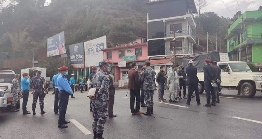 तीनदिनसम्म उपत्यकाबाट बाहिरीन र भित्रने सवारी साधन चलाउन रोक