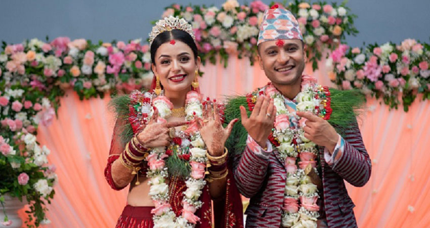 बिवाह बन्धनमा बाँधिइन् नायिका निता ढुंगाना