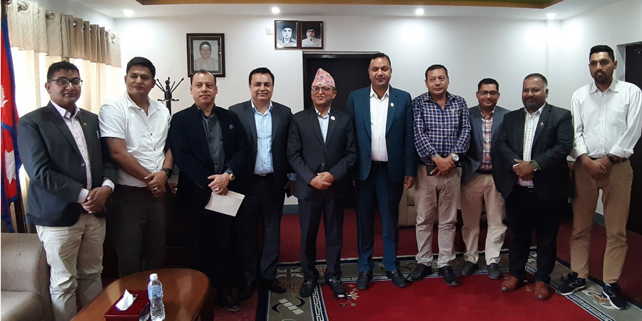 नागरिकता ऐनको विषयलाई लिएर एनआरएनएले भेट्यो राष्ट्रियसभाका अध्यक्षलाई