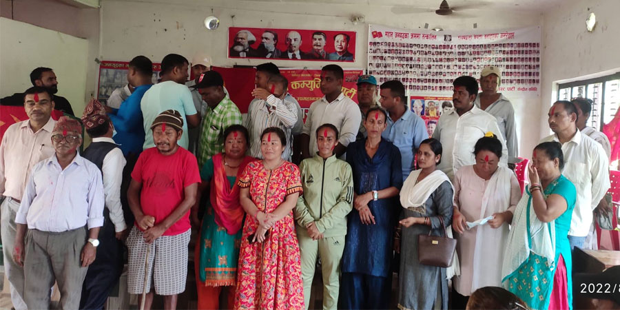 विप्लव नेतृत्वको नेकपाको बुटवल नगरभेला सम्पन्न, नगर सेक्रेटरीमा रोमियो