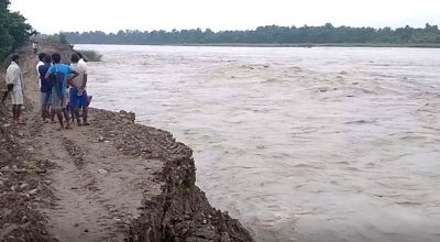 भक्ताखोला डाइभर्सन निर्माण भएसँगै डुबानको त्रास हट्यो