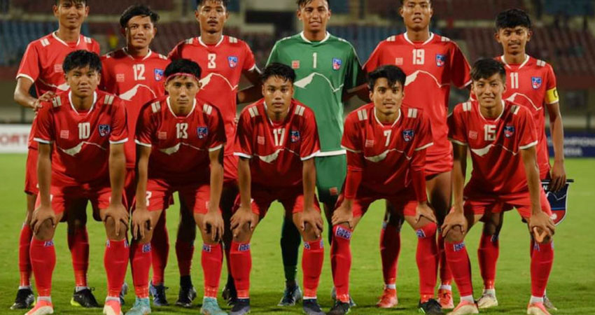 साफ यू–२० च्याम्पियनसीप फुटबल प्रतियोगिता, नेपाल र बङ्गलादेशबीचको खेल बराबरी