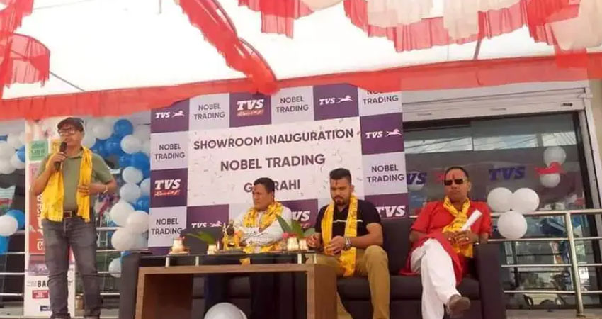 जगदम्बा मोटर्सको एकैदिन तीन नयाँ शोरुम उद्घाटन