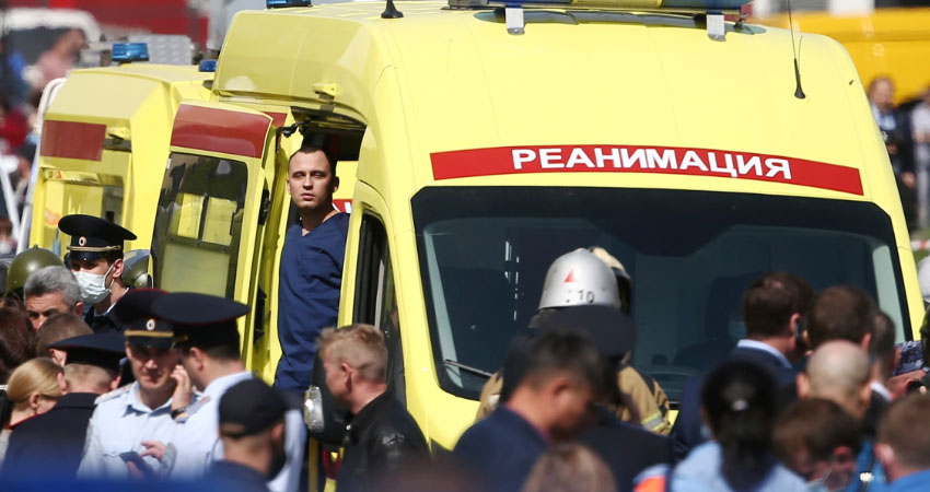 At least six dead in Russia school shooting, attacker kills self: officials