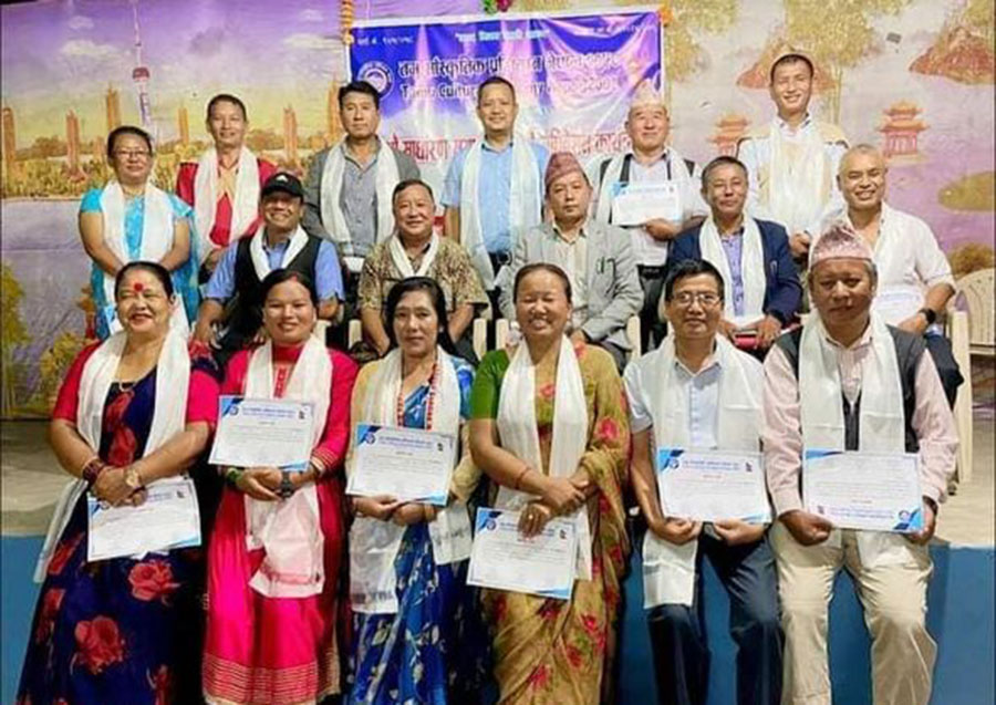 तमु साँस्कृतिक प्रतिष्ठान नेपालको अध्यक्षमा चित्र गुरुङ निर्वाचित