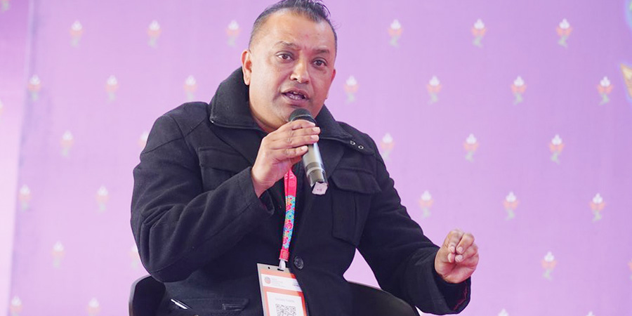फजुल खर्च रोकेर भूकम्प प्रभावित क्षेत्रमा सहयोग गर्न महामन्त्री थापाको जोड