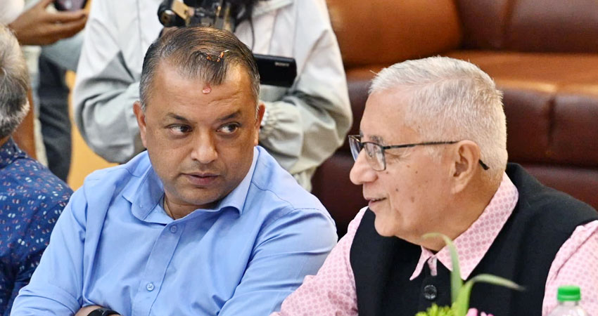 शेखर-गगन समूहले टुंग्यायो मन्त्री