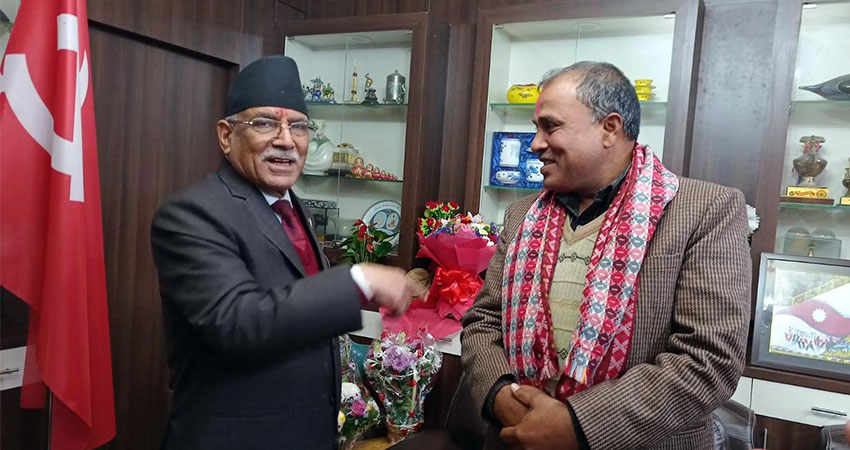 सांसद कुशवाहा माओवादी केन्द्रमा प्रवेश