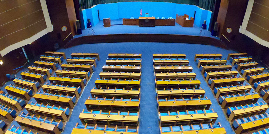 सांसदहरूको शपथअघि सर्वदलीय बैठक