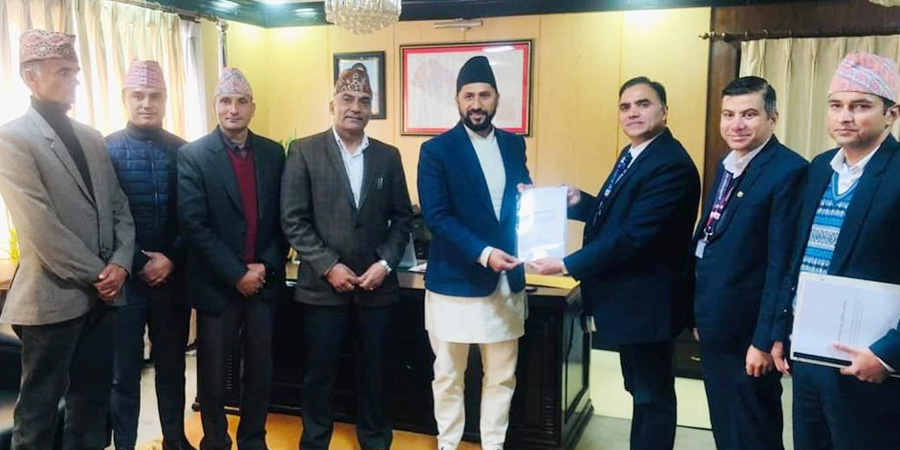 मिटरब्याजी समस्या समाधानसम्बन्धी कार्यदलले बुझायो सुझाव समेटिएको प्रतिवेदन
