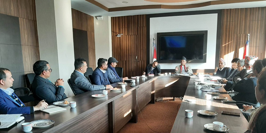 नेपाली उत्पादन विदेशमा प्रवद्र्धनका विषयमा एनआरएनए र सरोकारवालाबीच अन्तरक्रिया सम्पन्न
