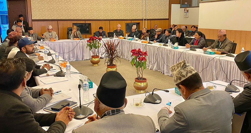 संसद बैठकका एजेण्डा तय गर्न सर्वदलीय बैठक