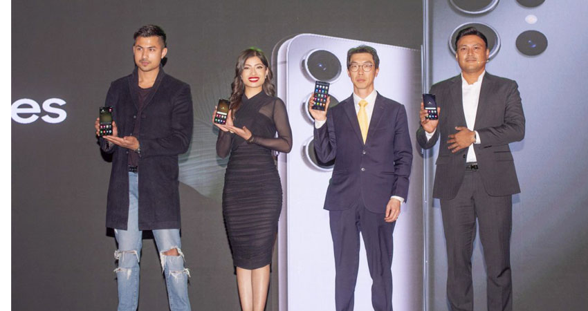 सामसङको ग्यालेक्सी एस २३ सिरिजका स्मार्टफोन नेपाली बजारमा सार्वजनिक