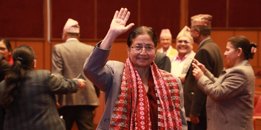 राष्ट्रिय सभाको उपाध्यक्ष पदमा निर्विरोध निर्वाचित भइन् उर्मिला