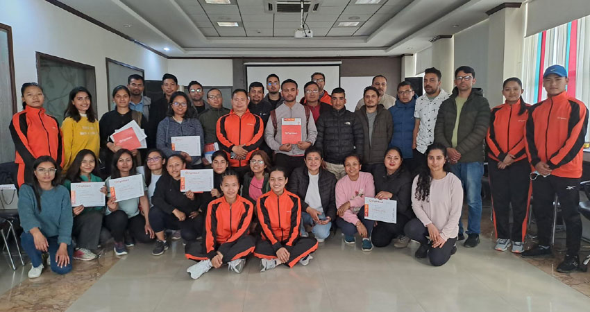नबिलले दियो सुरक्षित कार्यस्थलका लागि हिंसा तथा उत्पीडनको सुरक्षा तालिम