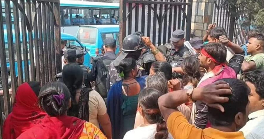बाल सुधार गृहमा प्रहरी र बन्दीबीच भएको झडपमा २९ जना घाइते