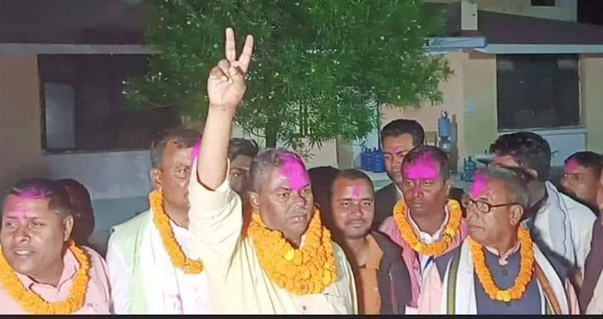 बारा–२ बाट जसपाका अध्यक्ष उपेन्द्र यादव निर्वाचित