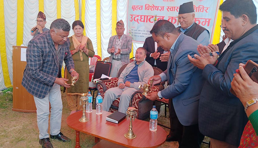 चाँगुनारायण नगर अस्पतालमा विशेषज्ञ सेवा सुरु